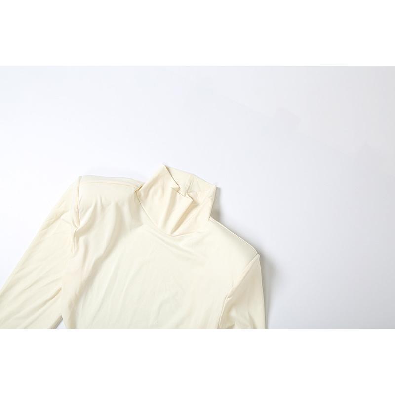 Women Maxi Dresses High Street Classic Full Sleeve Straight Shoulder Backless Vestidos Mujer Evening Wear