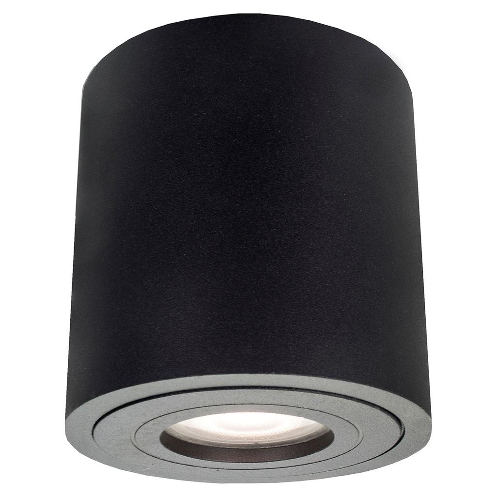 Downlight Faro Ip65 1 Gu10 Czarny Light Prestige Lp-6510/1Sm Xl Bk