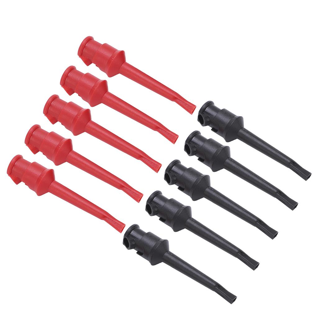 5 Sets Test Hook Welding Type Multimeter Mini Grabber Clips for Circuit Testing J.30007