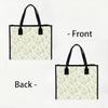 Floral Tote Bag Fashion Casual Handbag Large Capacity Daily Shoulder Bag for Outdoor Shopping