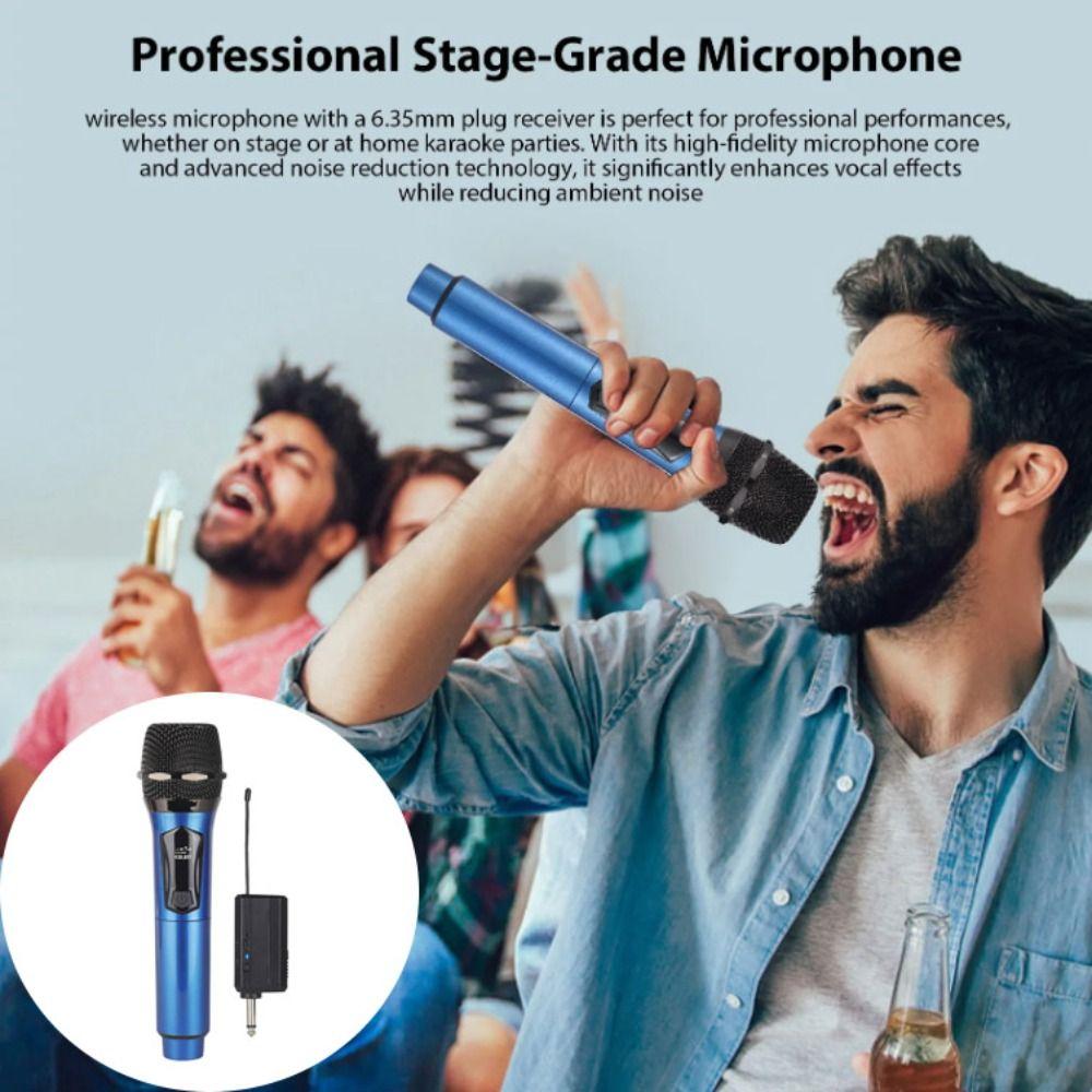 Rechargeable Wireless Microphone High Quality Wireless Receiver Handheld Microphone Meeting Use