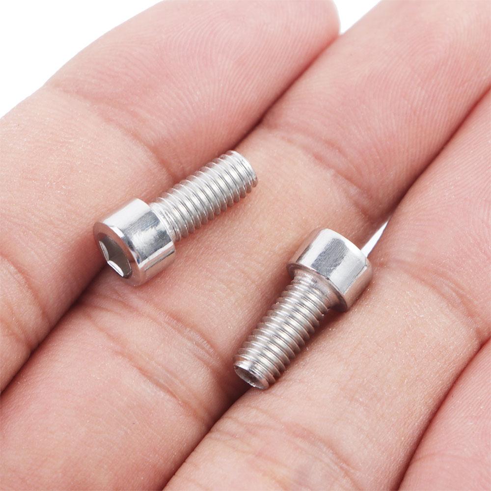 Cage Bolts M5*12 Bicycle Bottle Holder Screws M5 Hexagon Bolt Bicycle Screws Bottle Cage Screw
