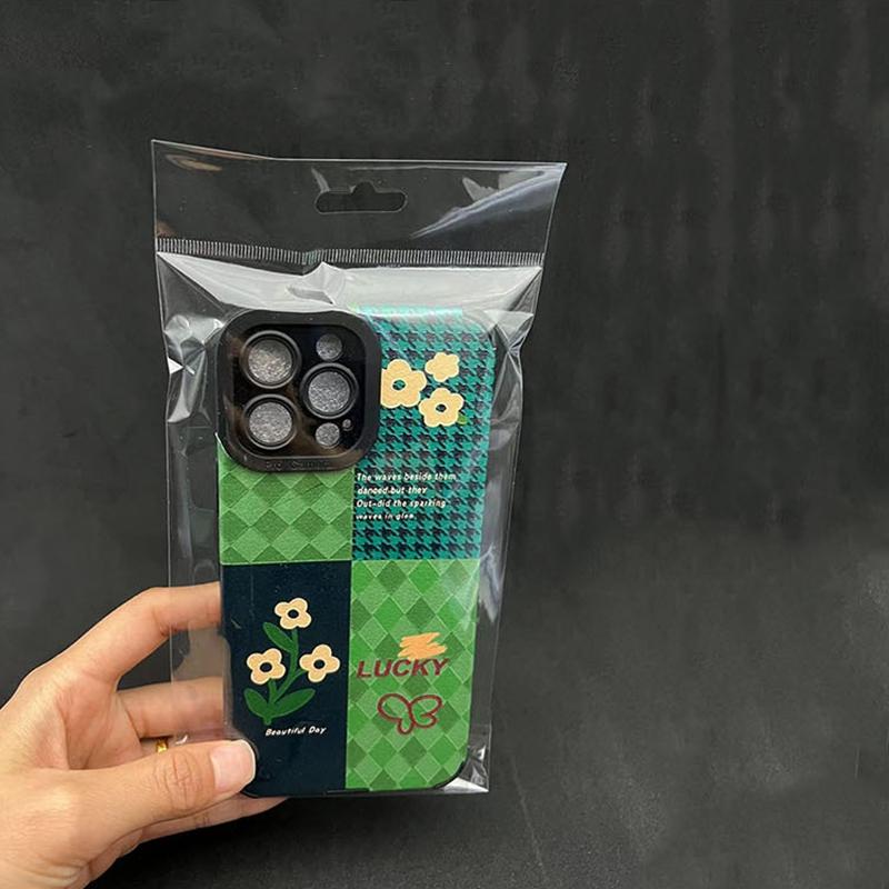 500pcs Mobile Phone Case OPP Packaging Bag Universal Neutral Plastic Packaging Bag Clear Self-adhesive Pouch 5