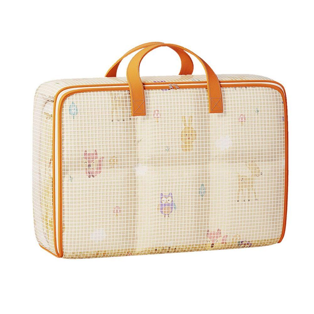 ПВХ Сумка для хранения одеял с ручками Складные корзины для хранения Тканевая сумка для хранения для шкафа