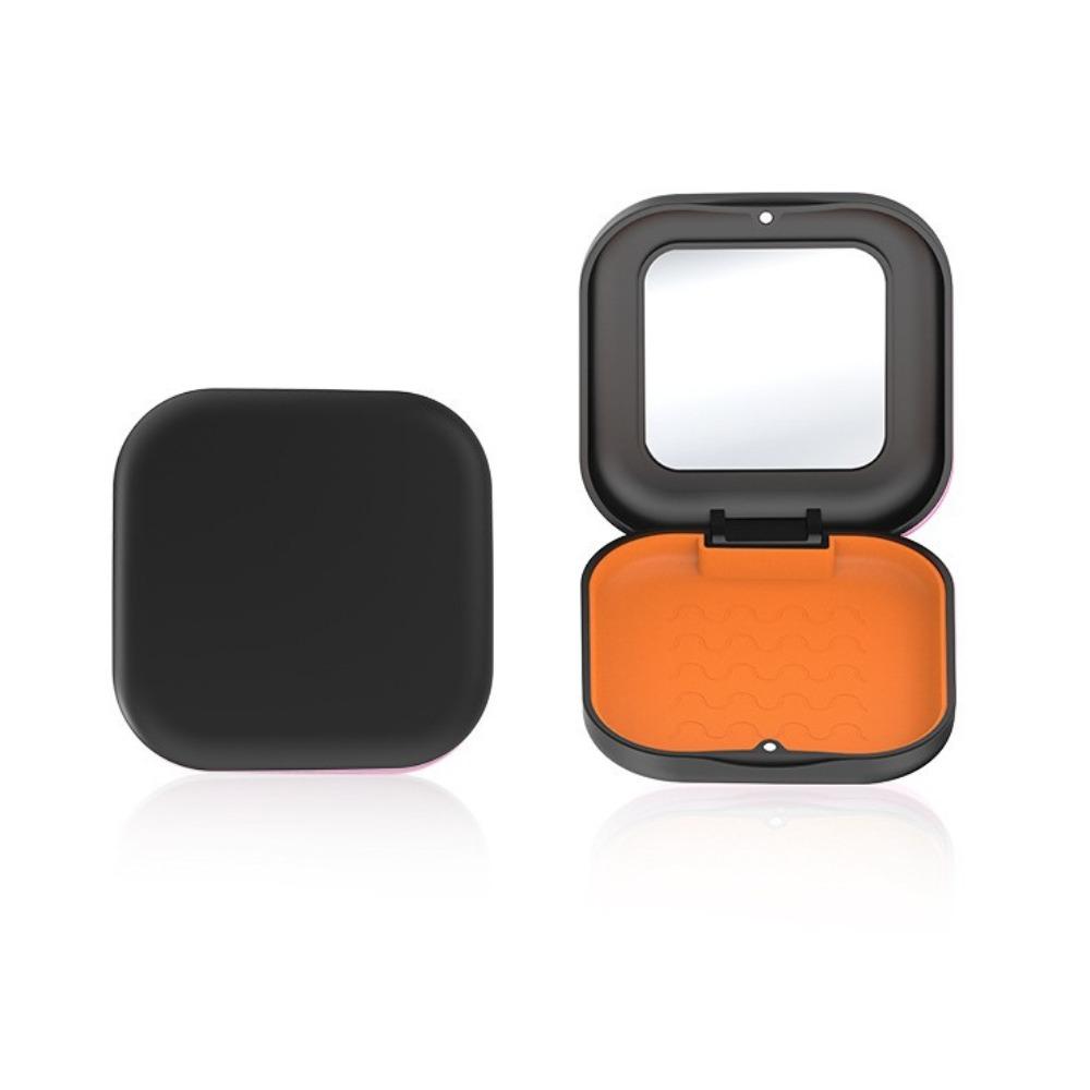 Square Invisible Retainer Box Mini Aligner Case Portable Retainer Storage Box  Oral Hygiene