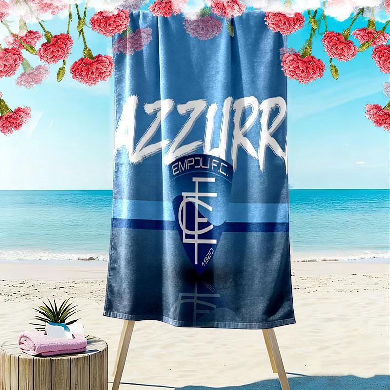 Empoli logo Print Beach Towel, Large Soft Quick Dry Towel for Beach Camping Swimming