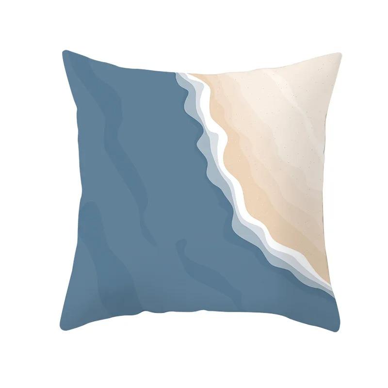 Наволочка с геометрическим абстрактным принтом в стиле ретро для автомобиля, украшения для офиса, гостиной, дома