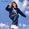 Женская повседневная свободная толстовка с круглым вырезом Jeanswest
