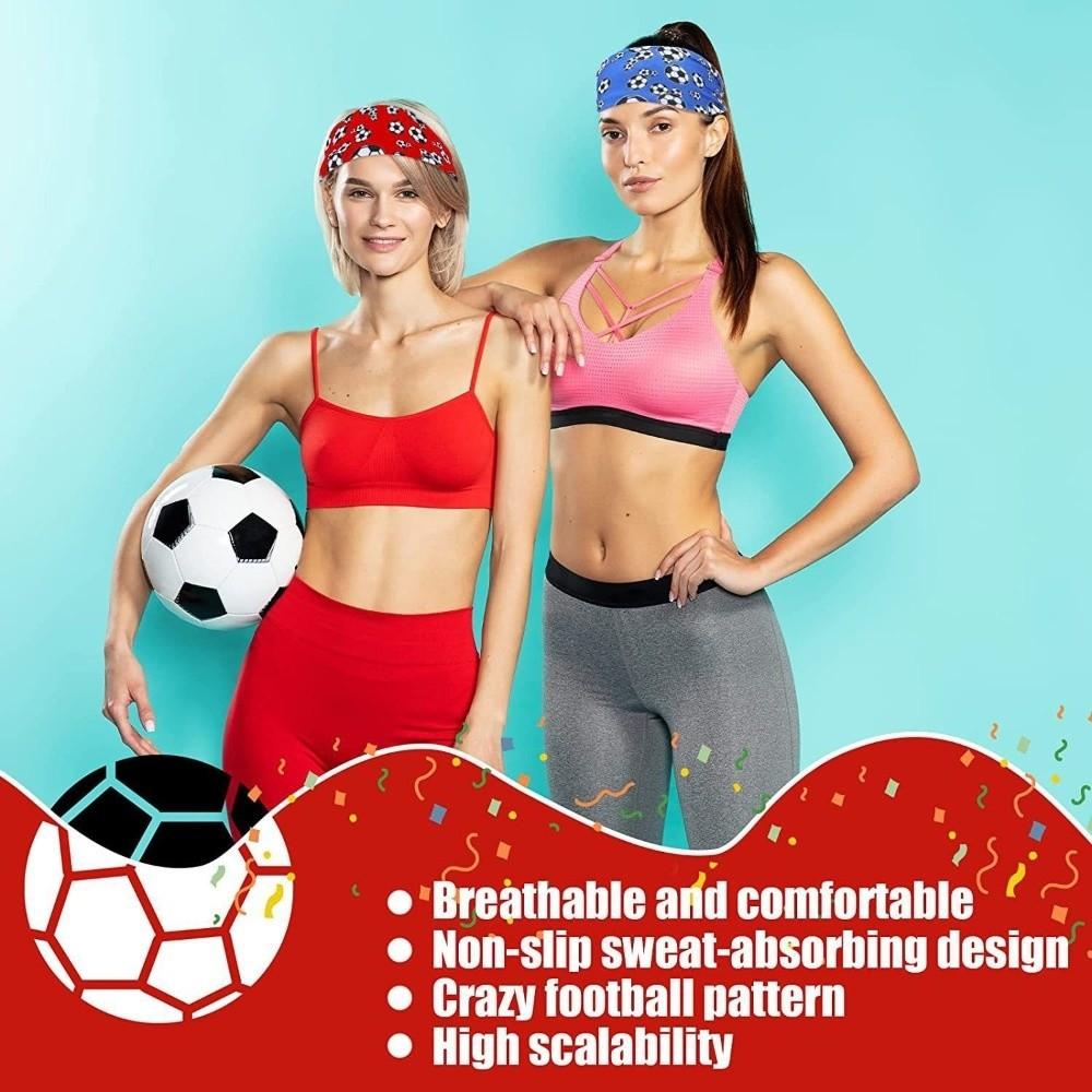 Elastic Yoga Headband Adjustable Sport Headscarf Sweatband Soccer Bandana Unisex