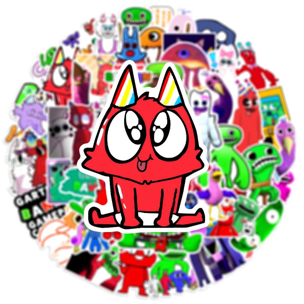 50pcs Garten Of Banban Stickers | Waterproof Reusable | Refrigerator Laptop Decor