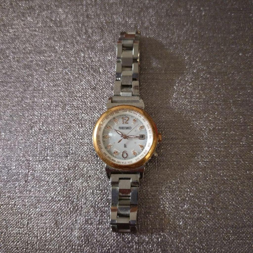 Used SEIKO LUKIA Radio-controlled Watch ANA Limited Edition