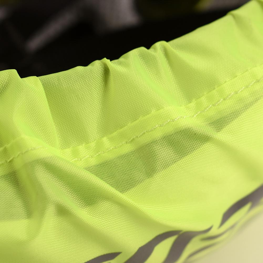 Чехол для велосипедного шлема со светоотражающей полосой, безопасный, высокой видимости, водонепроницаемый, дождевик для велосипедного шлема