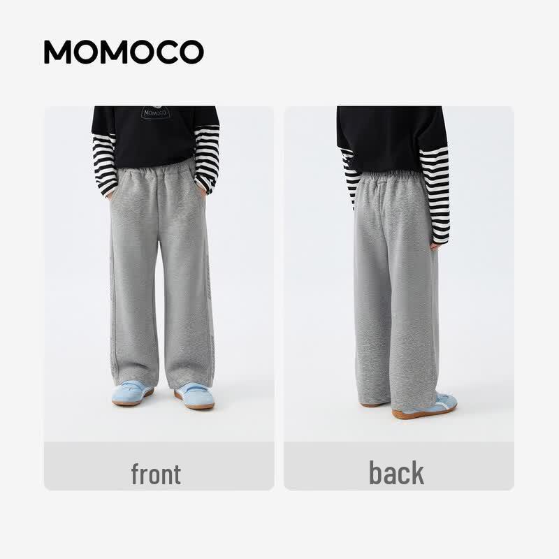 Осенние повседневные вязаные спортивные штаны для мальчиков MOMOCO
