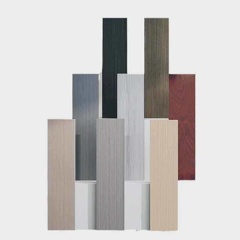 Самоклеящиеся плинтусы с текстурой дерева и водонепроницаемые настенные наклейки для углов и подоконников