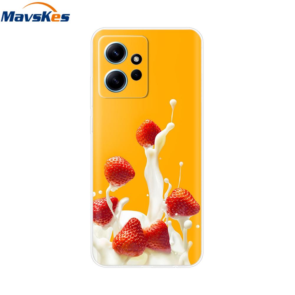 Для Redmi Note 12 4G Чехол Note12 Pro ТПУ Силиконовый Ударопрочный Прозрачные Чехлы Для Телефона Для Xiaomi Redmi Note 12 Pro Note12 Мягкие Fundas