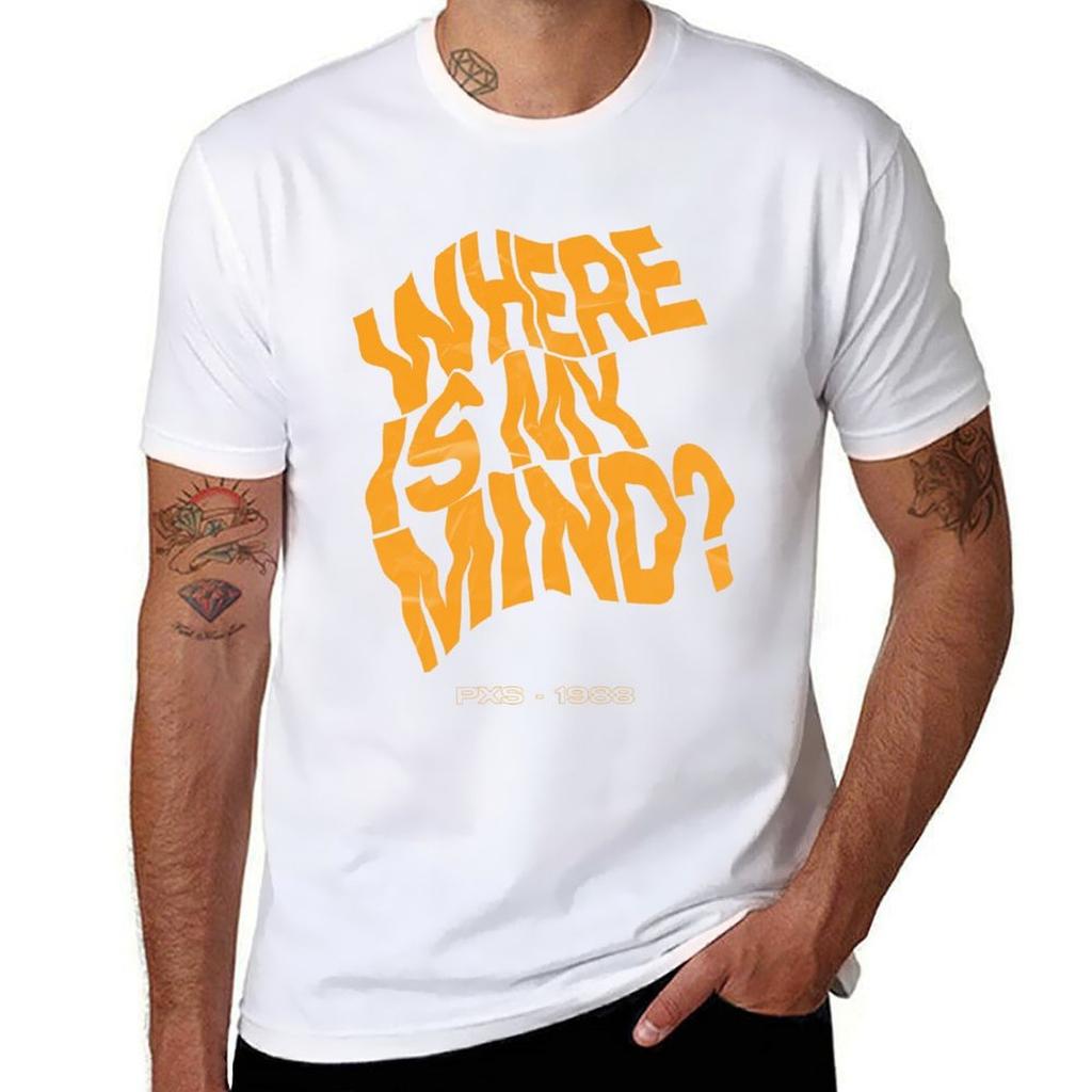 Where Is My Mind Tshirt Classic Graphic Short Sleeve Top