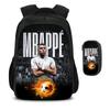 M-Mbappe Двухслойный Рюкзак Футбольная Звезда Набор из 2 Штук Рюкзак, Спортивные Пеналы Школьные Сумки Детский Школьный Mochila Rucksack