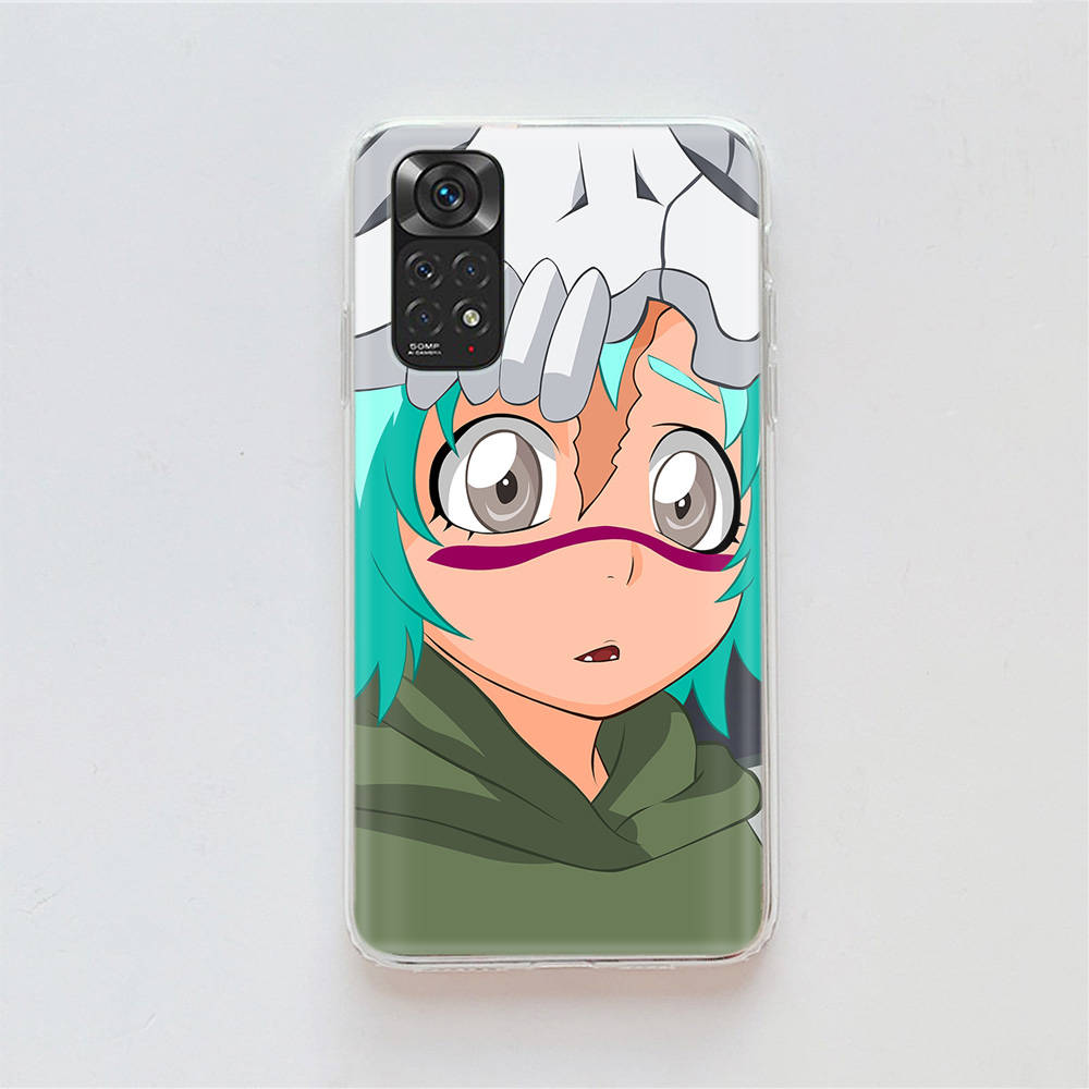 Чехол DT31 Bleach Anime для Samsung A04 A14 A23 A34 A54 M23 M33 M52 M53 Realme 10 9 C30S C35 C55 VIVO Y02S Y21 Y33S Y51 X80 Pro Прозрачный чехол