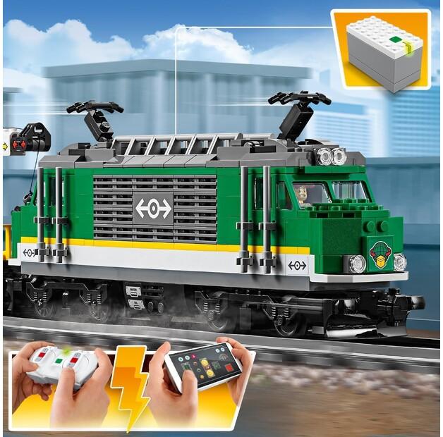 LEGO City 60198 Грузовой поезд