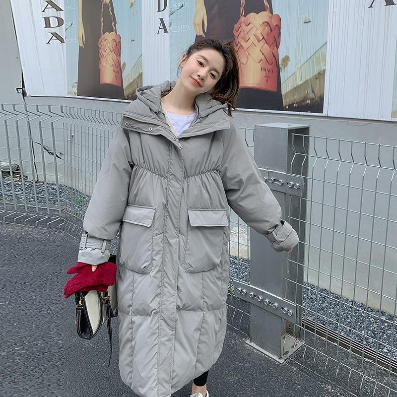 Parka Women Winter Coat (women's Long Style) New Fashion Thickened Hooded Cotton Jacket In 2022 Over Knee