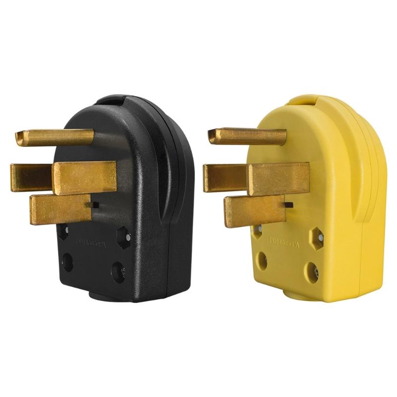 Прочный 50-амперный 125/250В 4-полюсный электрический штекер NEMA 14 50P PD1450PA для коммерческих сушилок
