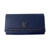 UsedPurse Navy System Leather Women