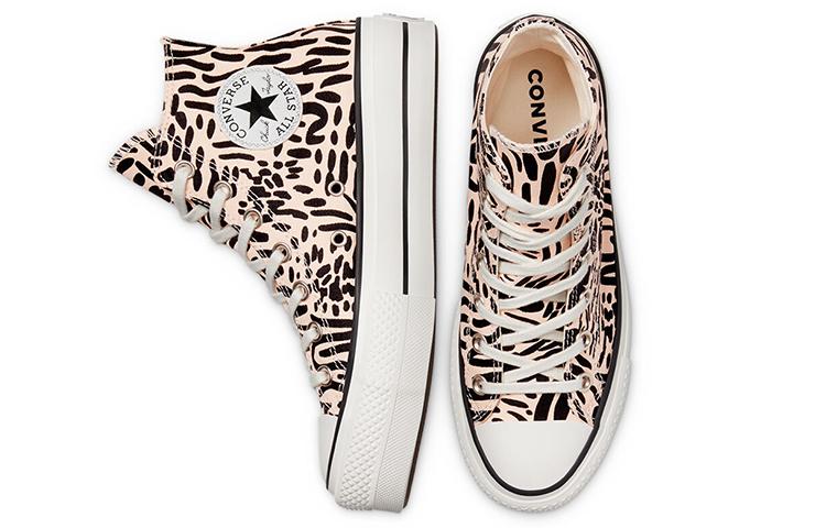 Women's Sneakers Converse Wmns Chuck Taylor All Star Platform High 'Jungle Art'