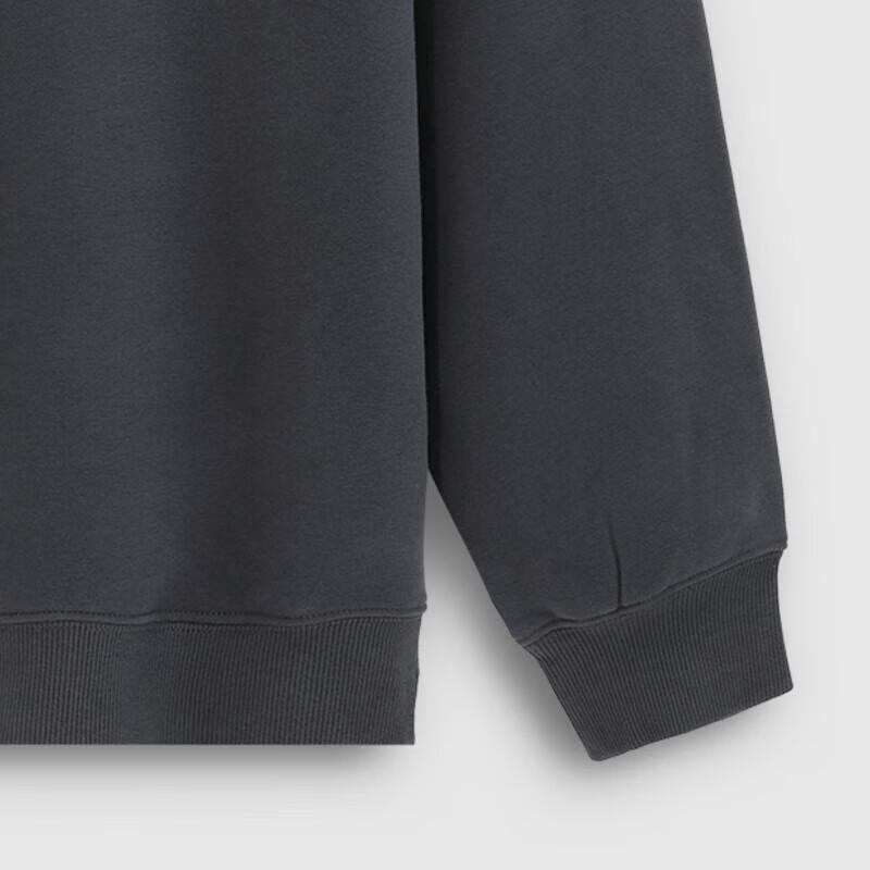 Gap Унисекс флисовая толстовка с логотипом и круглым вырезом