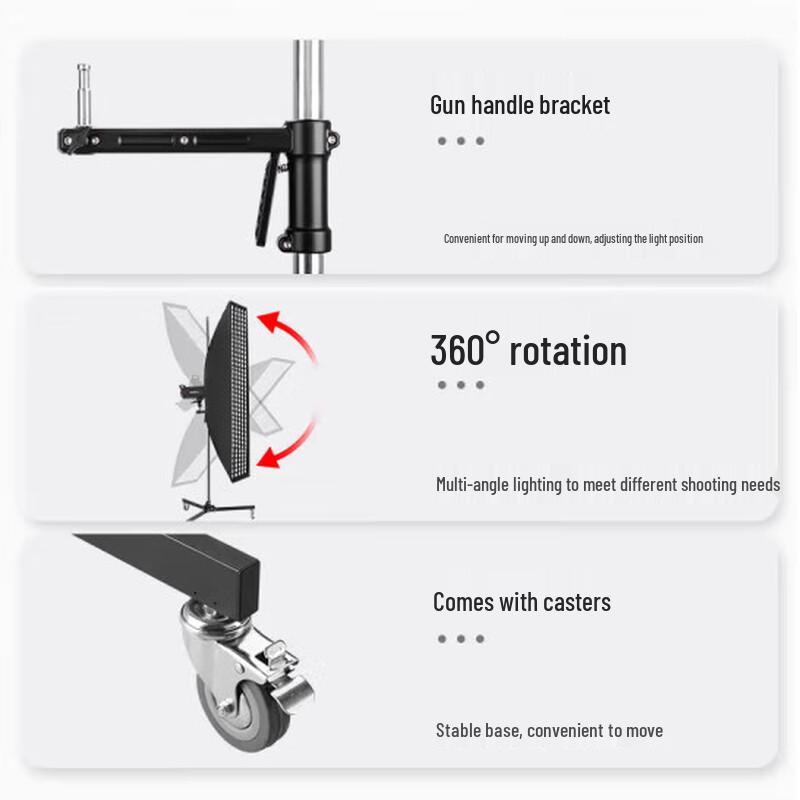 JINBEI JB16 Photography Gun Grip Light Stand