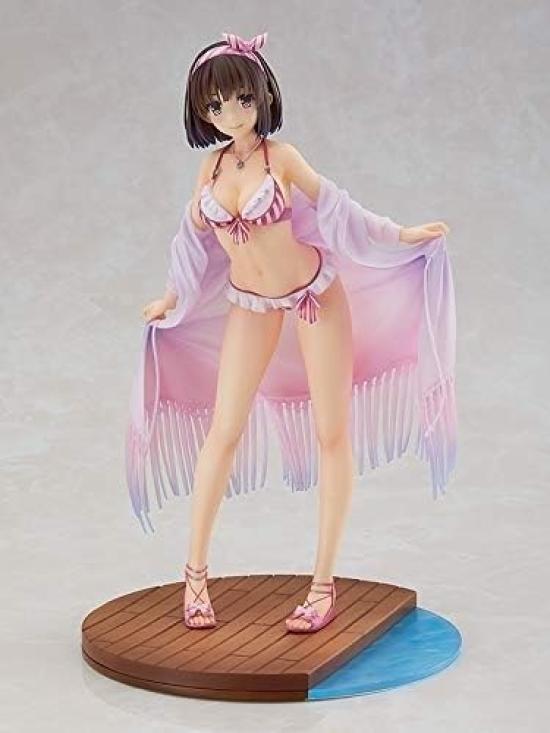 Saenai Heroine no Sodatekata to Raise a Boring Megumi Kato Fantasia Bunko Thanksgiving 2017 Scale ABS PVC Complete Figure (How Girlfriend) Ver. 1/7 &
