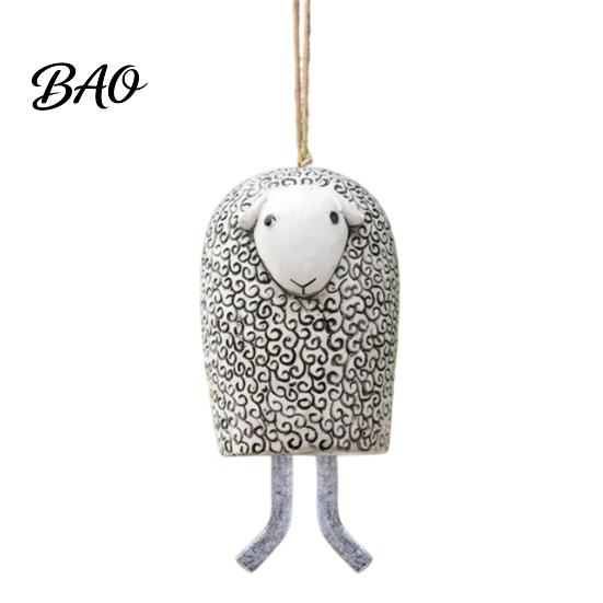 Handcrafted Resin Wind Chimes Handmade Whimsical Animal Chime, Hand Painted Woodland Hanging Decor, Rustic Garden Inviting Magical Patio Accents