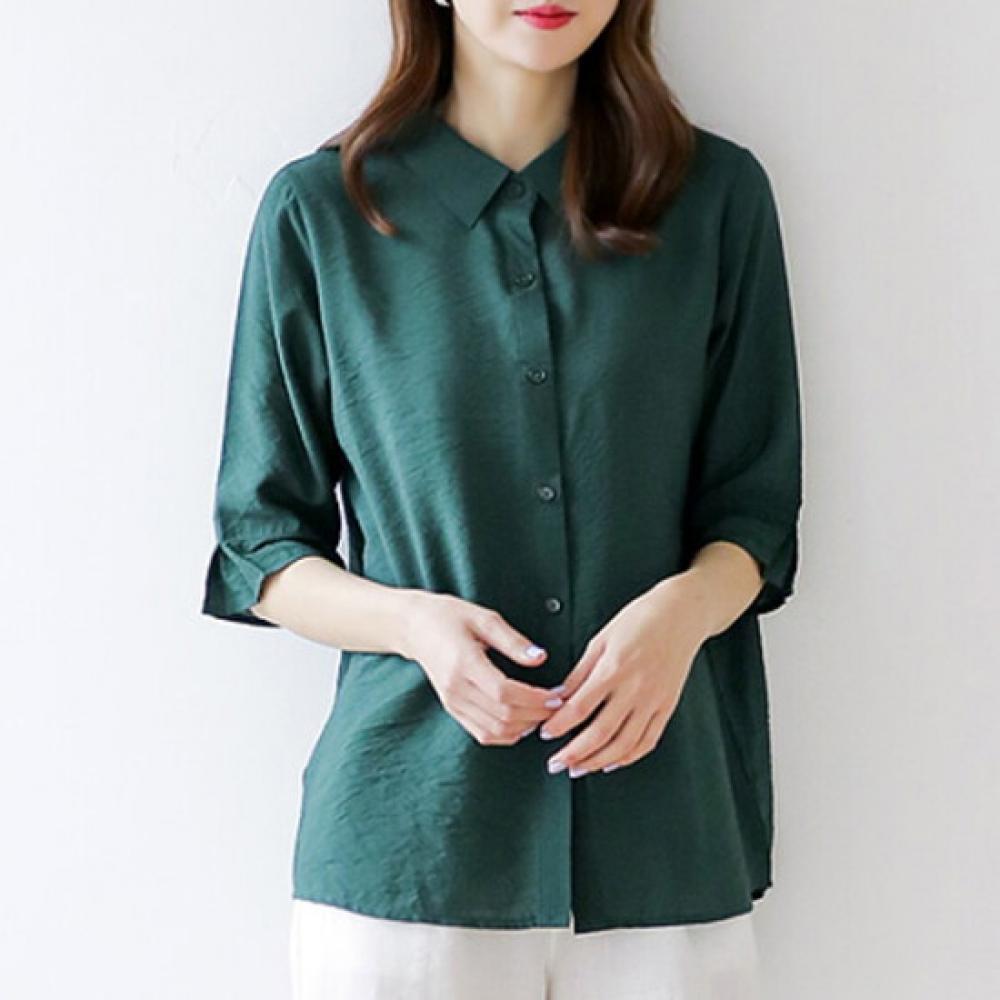 Dedra Linen Blouse Tbc3044
