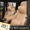 Подходит для BYD Leopard 8 Автомобильный подголовник Поясничная поддержка Модифицированное Автомобильное сиденье Подушка из пены с памятью Подушка Подушка-одеяло Автомобильные детали для модернизации