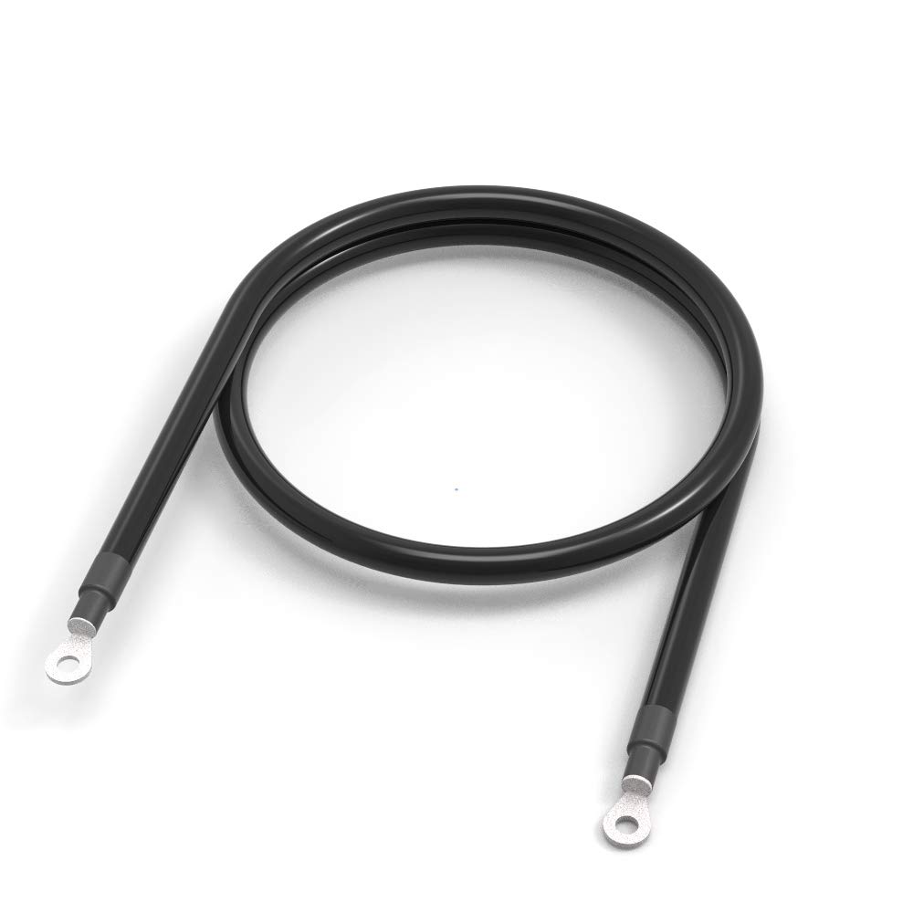 SHIERLENG 4 AWG 25мм2 100см Красный + Черный Кабель из Чистой Меди Инвертор Питания