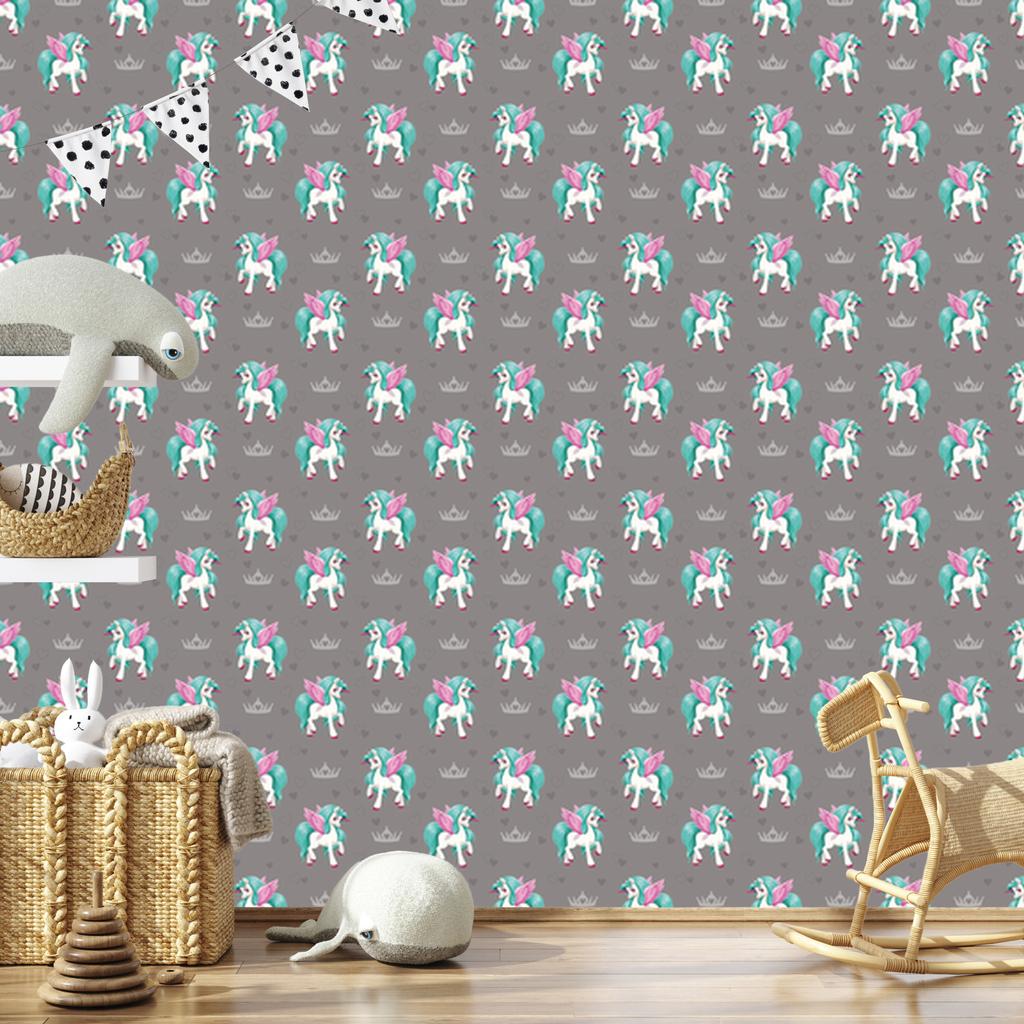 Colorful Pegasus Wallpaper for Living Room and Bedroom 50x1000