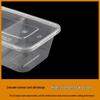 Food Grade Disposable 2-Compartment Meal Prep Containers
