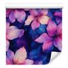 Ink Wallpaper Purple, Navy Blue and Blue for Living Room and Bedroom 50x1000