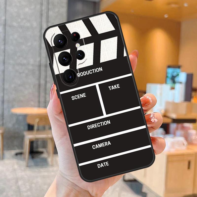 Чехол для телефона Хлопушка Для Samsung Galaxy S25 S24 S23 S21 S20 S22 Ultra S9 S10 Plus S25 FE Задняя крышка