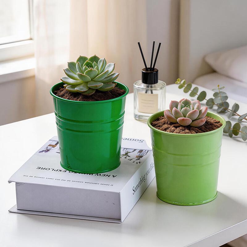 MOJY Metal Storage Bucket / Planter Set