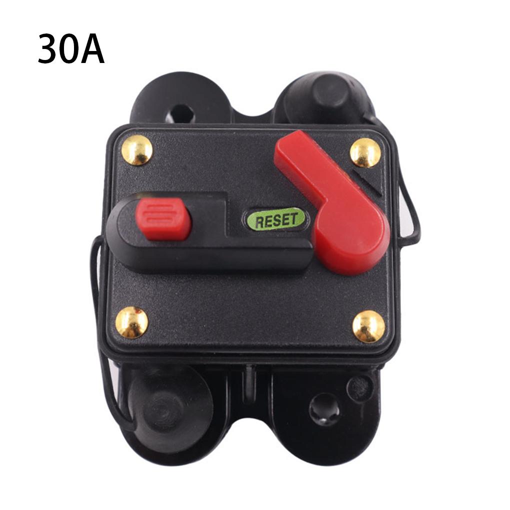 Дополнительный автомобильный аудиовход, встроенный автоматический выключатель, предохранитель 12 В, защита 30 А, 50 А, 60 А, 80 А, 100 А, 125 А, 150 А, 200 А, 250 А, 300 А для автомобиля, лодки