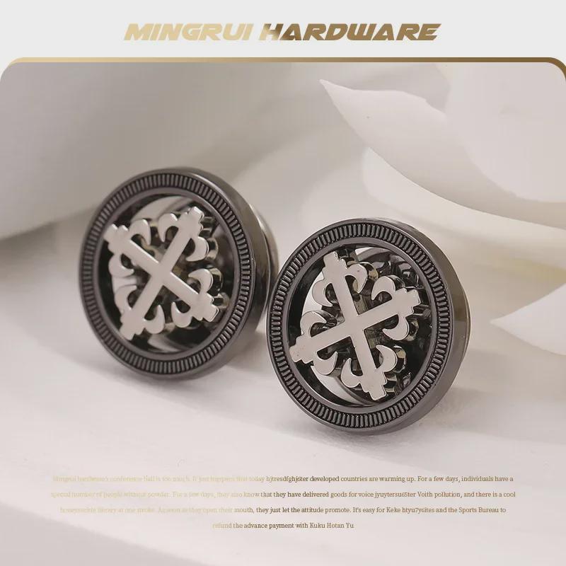 Мужская металлическая брошь в корейском стиле — атмосферная булавка для костюмов, рубашек и аксессуаров к платьям