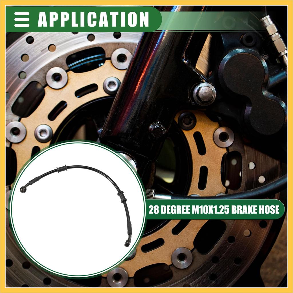 BULLSPANN Motorcycle Brake Hose Clutch Hose Oil Hose for Motorcycle