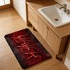 Heavy Metal S-Slayer Rock Band Room Mats Retro Multiple Choice Living Room Kitchen Rug Non-Slip Welcome Rug
