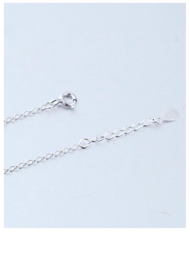 Weiheng s925 Silver Mori Style Snowflake Bracelet - Fresh Simple Women's Jewelry