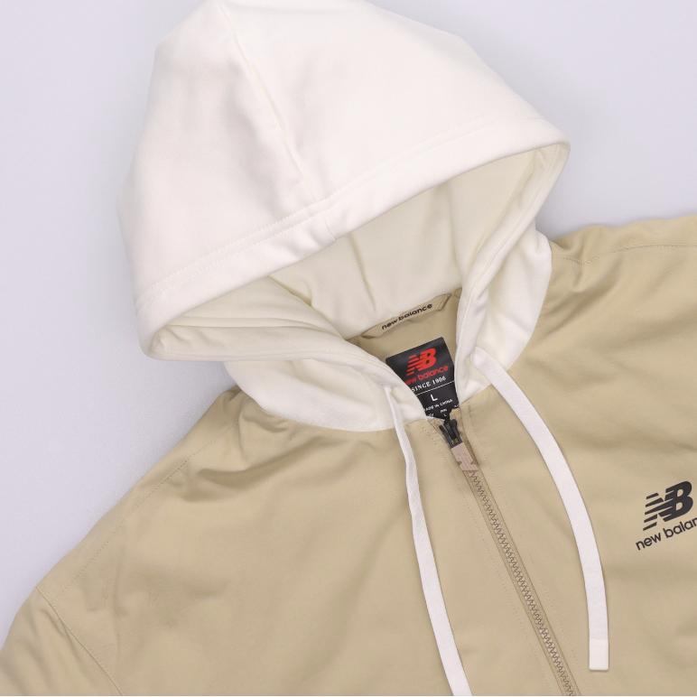 New Balance Мужская пуховая куртка Хаки AMJ23362-INC