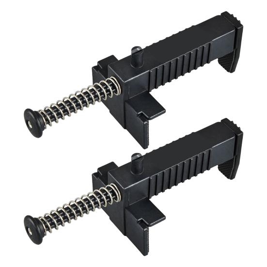 2/5Pcs Bricklaying Pullers Spring-loaded Time-saving Sturdy Anti-slip Leveling Engineering Plastic Spring-loaded Brick Line Runners for Architecture