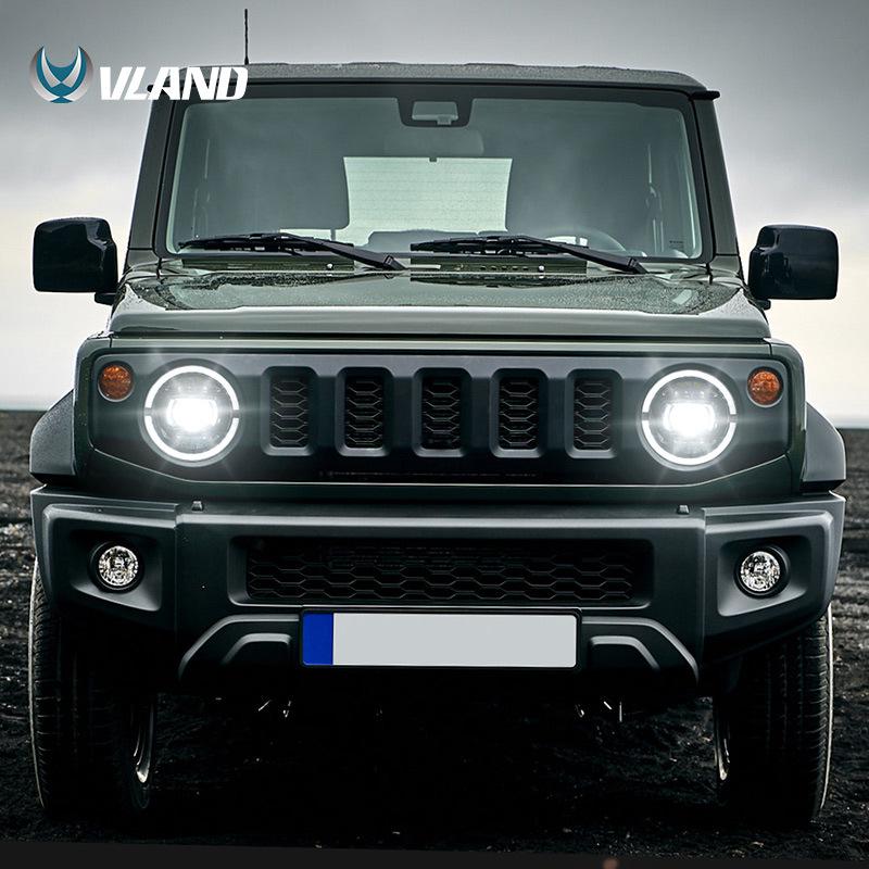 Светодиодная фара в сборе и дневные ходовые огни для модификации Jimny 2018+