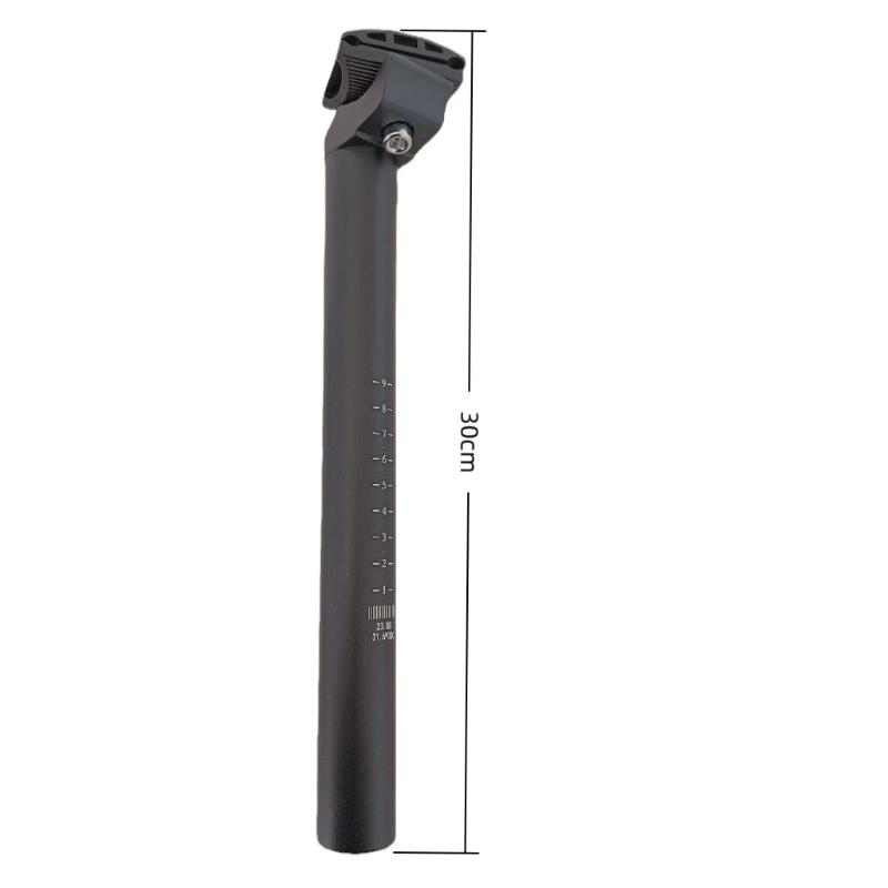 Shockproof Aluminum Alloy Bike Seatpost 300mm 25.4/27.2mm Fit for Road Foldable Bicycle Use