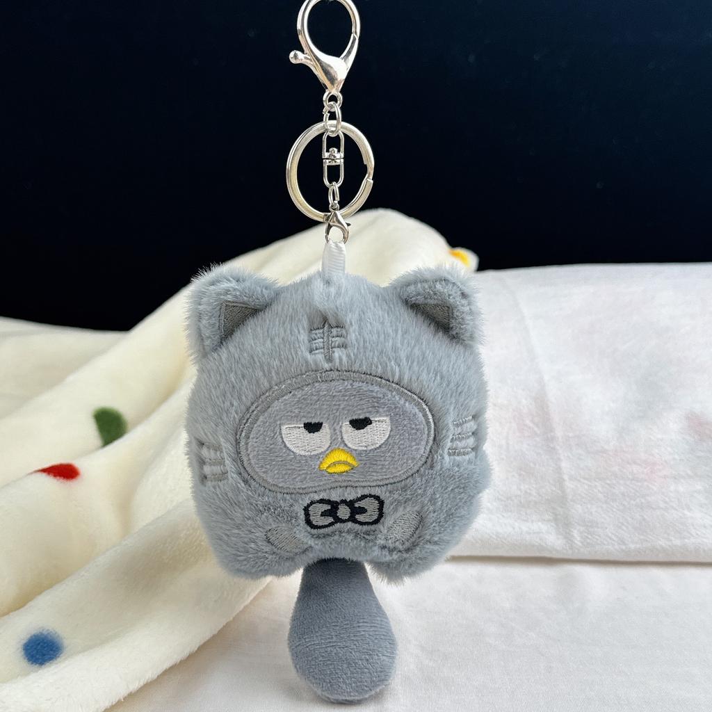 Горячая милая плюшевая игрушка-брелок Sanrio, аниме-аксессуар Куроми, цепочка для подвешивания на рюкзак, праздничные подарки для мальчиков и девочек