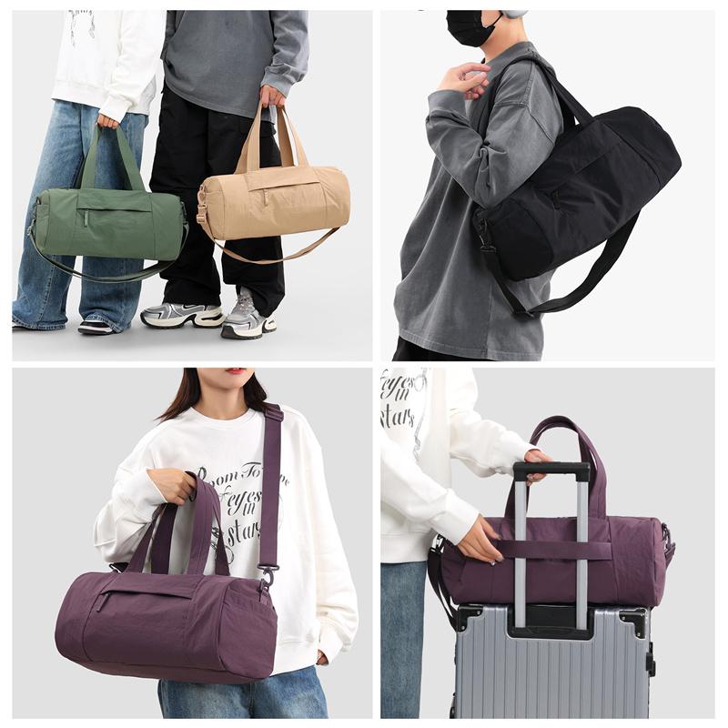 Дорожная сумка для мужчин и женщин, сумка для багажа, спортивная, тренировочная, сумка для йоги, сухая, влажная, разделительная, сумка через плечо на короткие расстояния